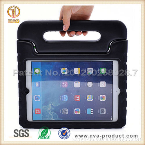 EVA foam handle stand Case shockproof custom childrens case for ipad air